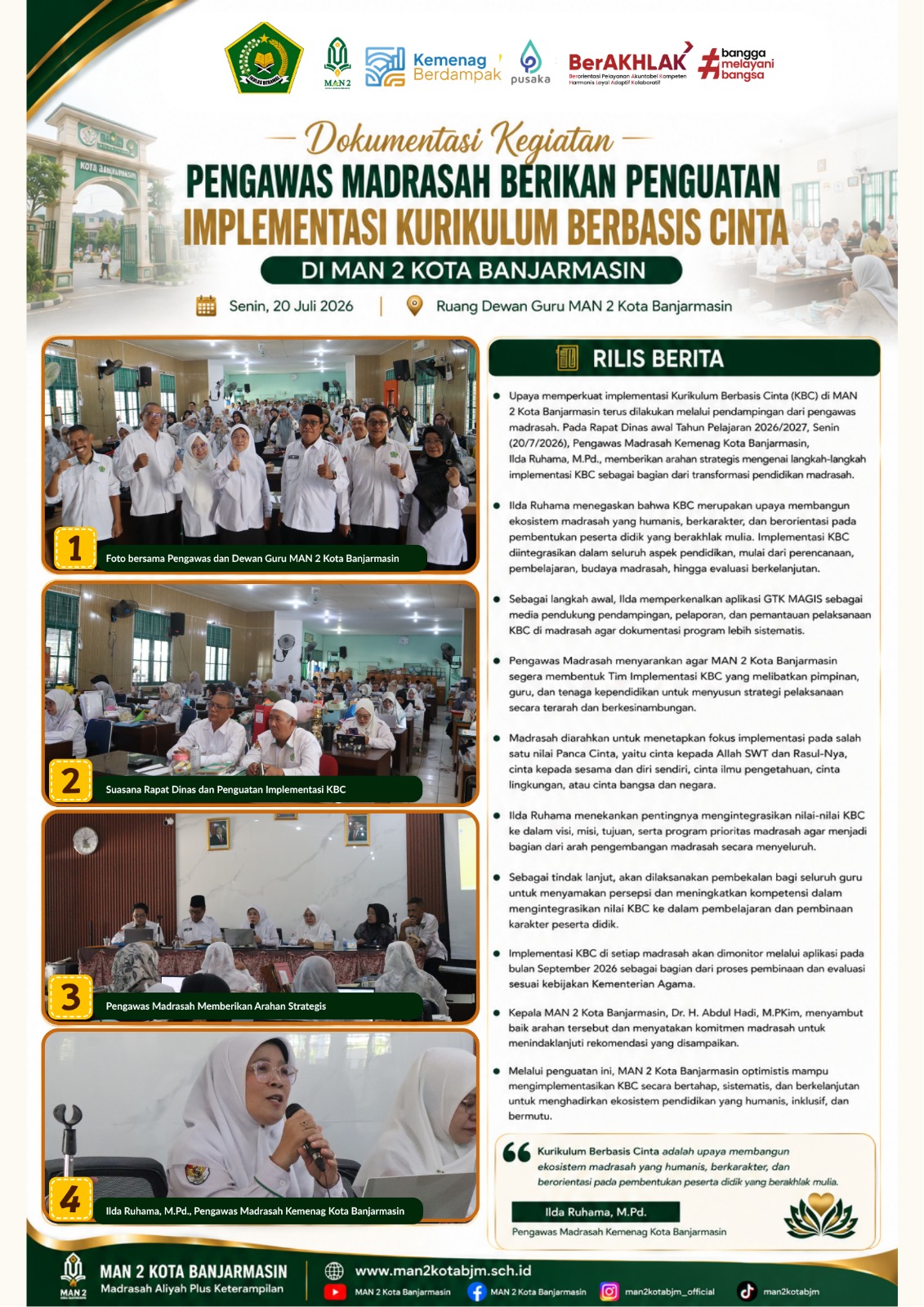 Implementasi Kurikulum Berbasis Cinta