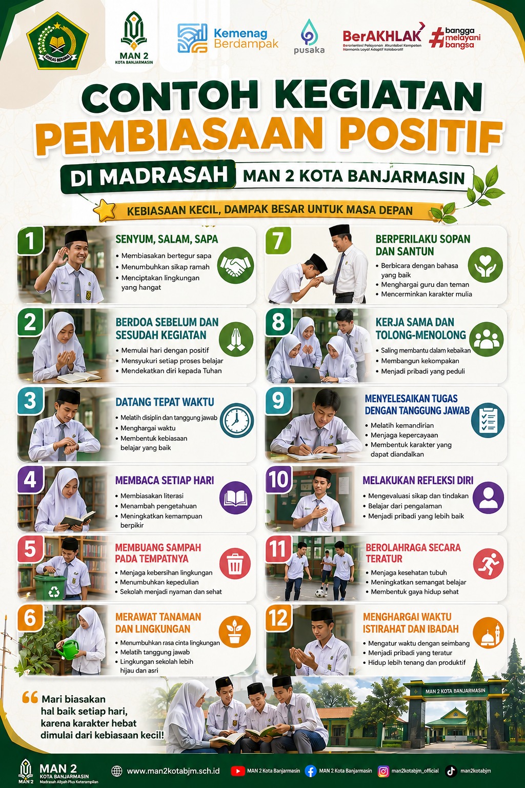 Pembiasaan Positif